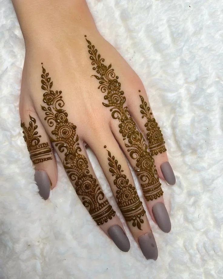 Back Finger Mehndi Design Profile Pic Back Finger Mehndi Design Profile Pic