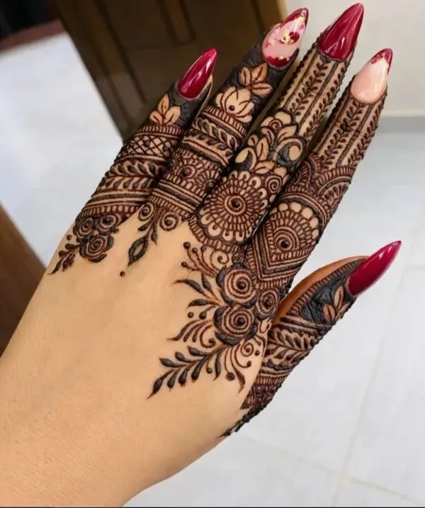 Back Finger Mehndi Design Profile Picture Back Finger Mehndi Design Profile Picture
