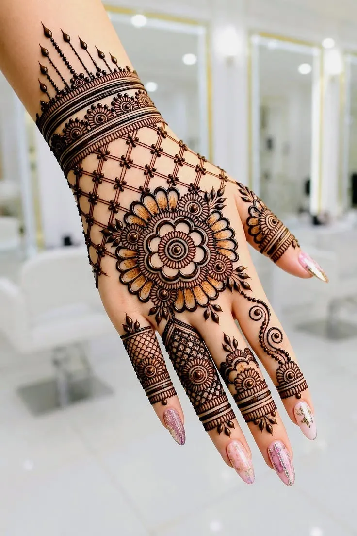 Back Hand Mehndi Design Profile Photos