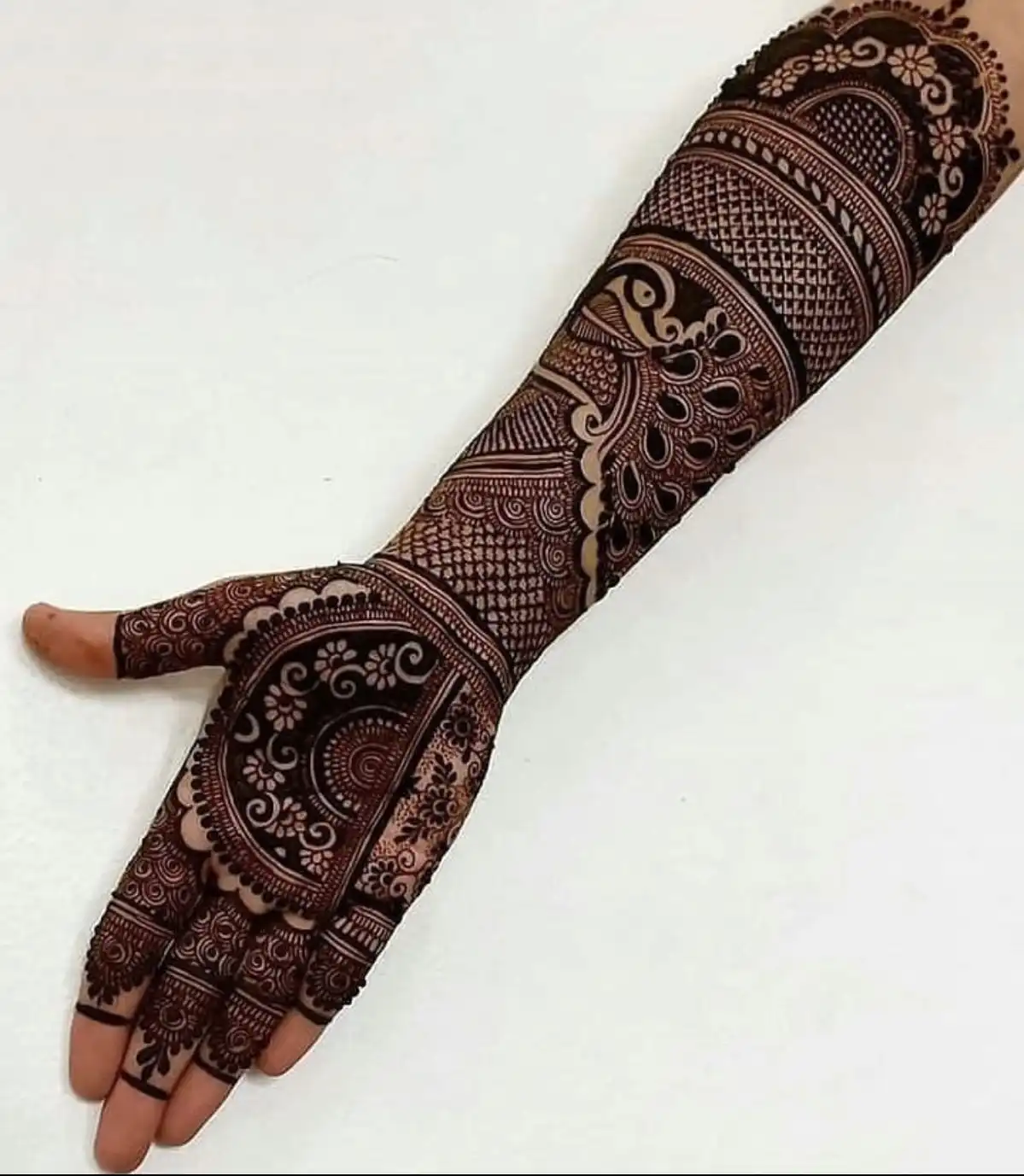 beautiful full hand mehndi designs photos