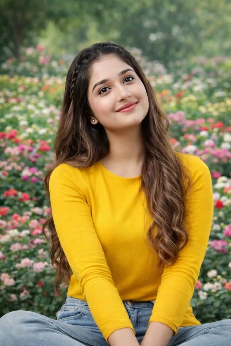 Beautiful Girl Profile Photo
