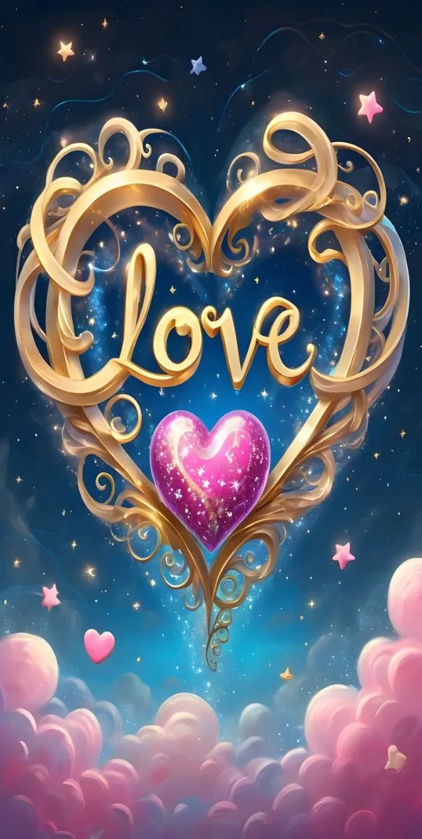 beautiful heart love picture