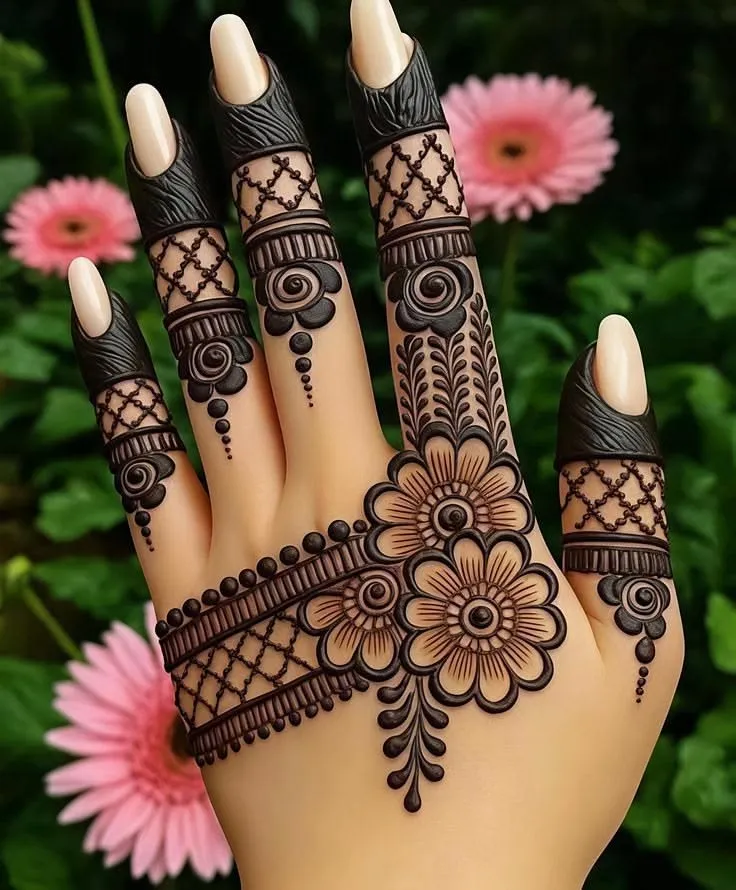 Best Mehndi Designs Dp Image