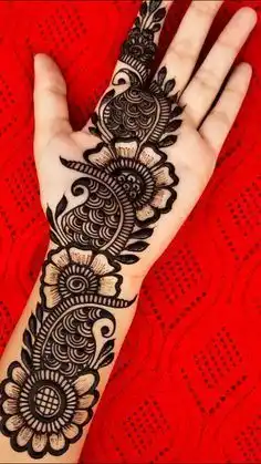 best simple mehndi designs photo