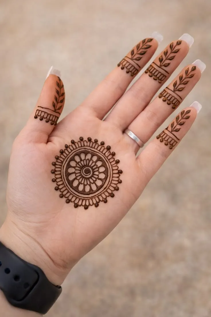 Best Simple Mehndi Image Design
