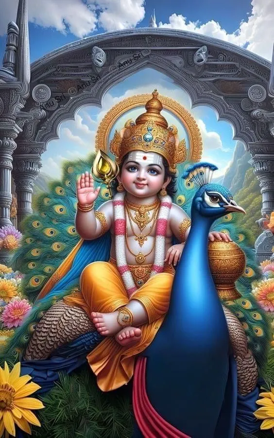 cute baby murugan images hd