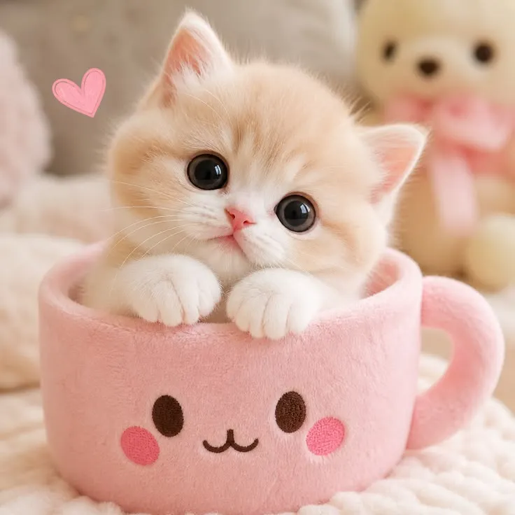 Cute Cat Profile Image