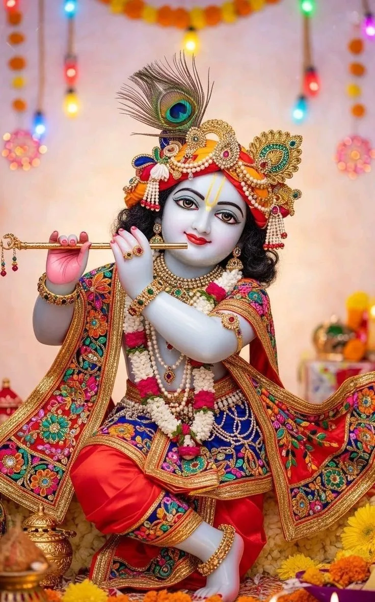 Cute Krishna Dp Image