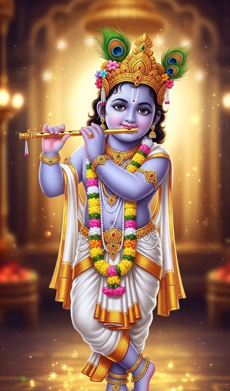 Cute Krishna Dp Images