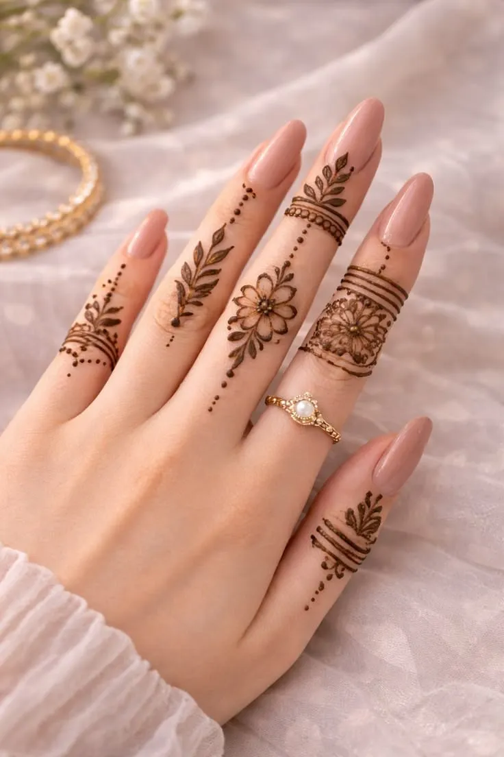 Finger Mehndi Design