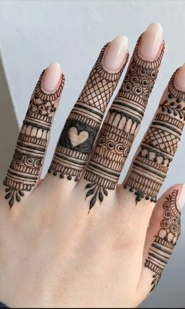 Finger Mehndi Design