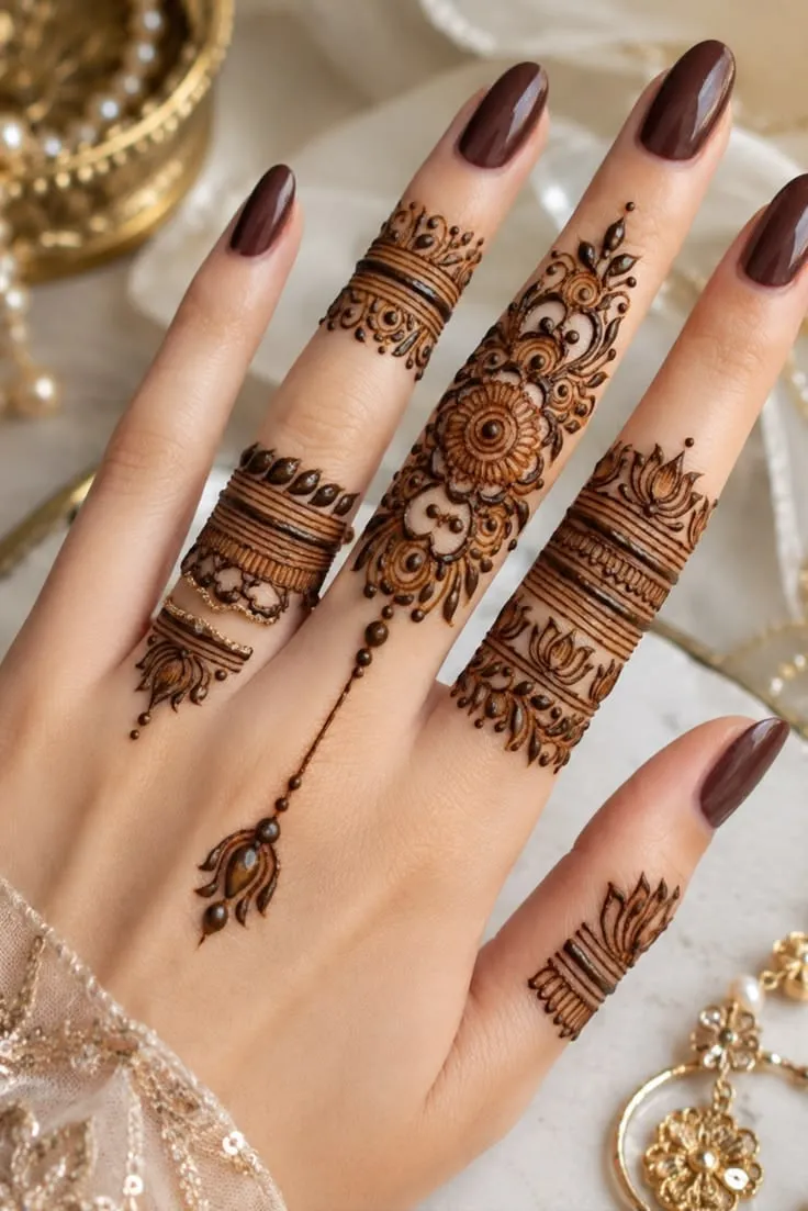 Finger Mehndi Design Profile Pic