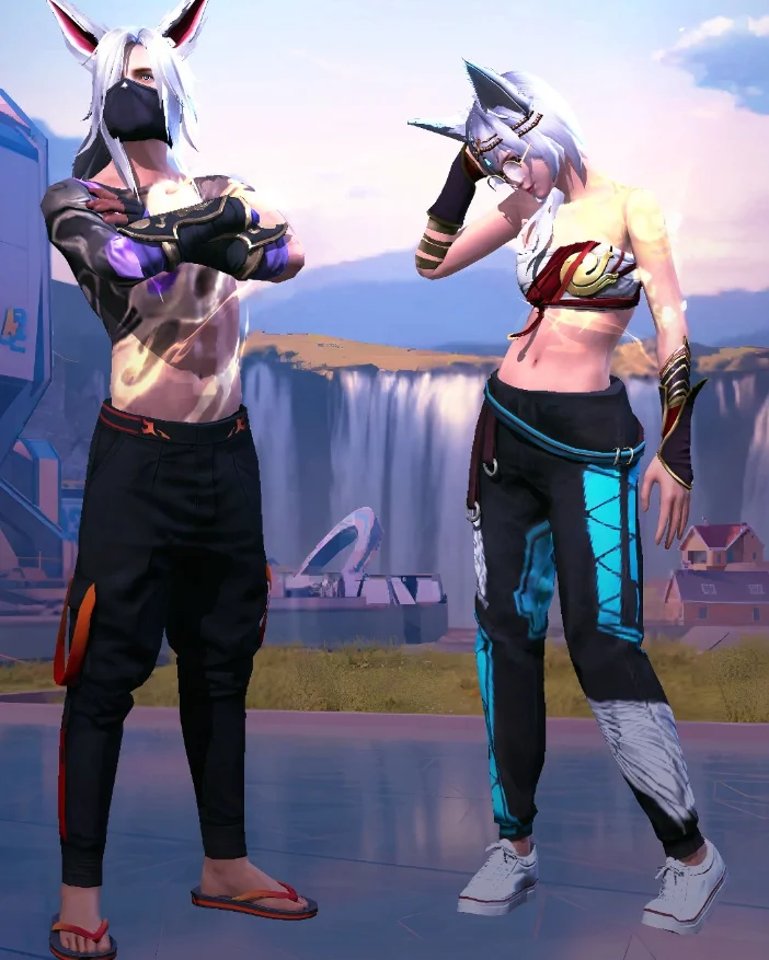 free fire attitude picture