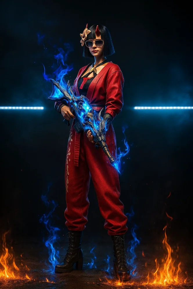 free fire character photos