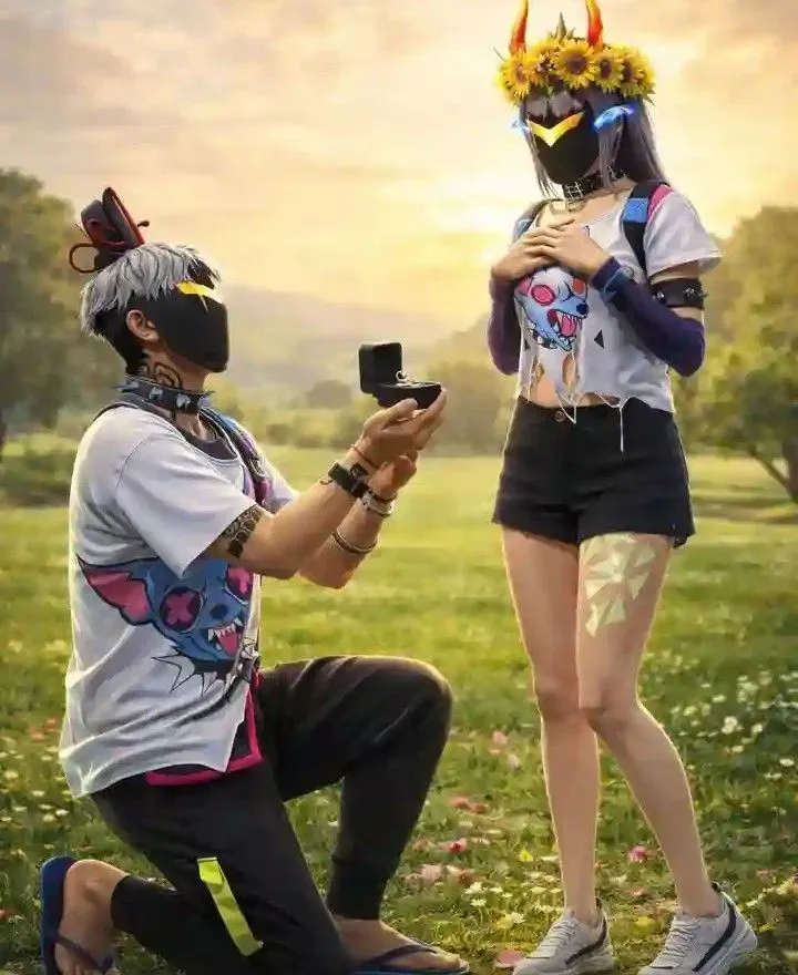 Free Fire Love Photo