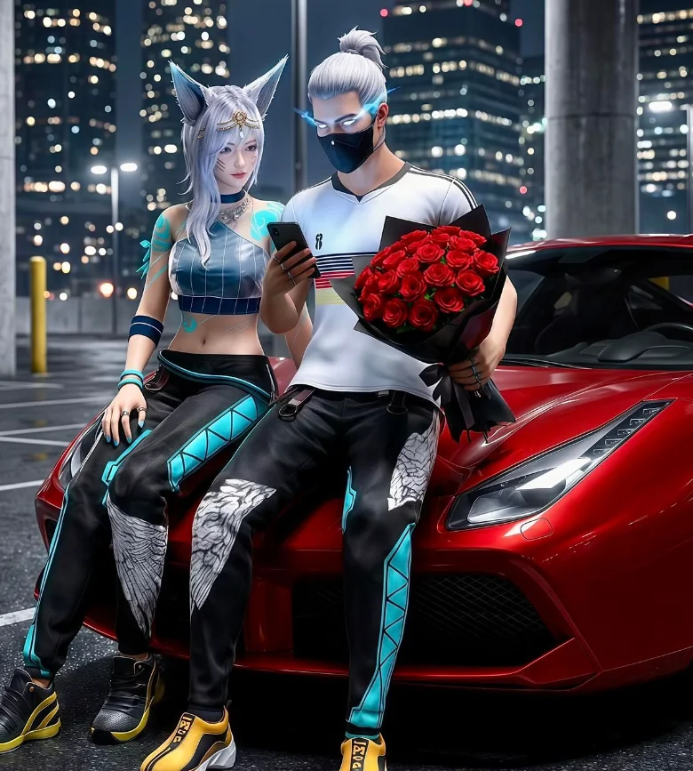 free fire love image