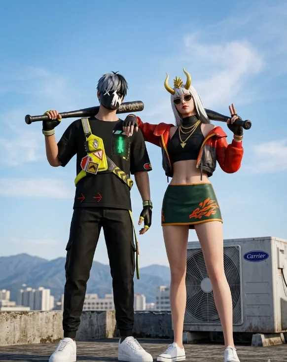 free fire love images