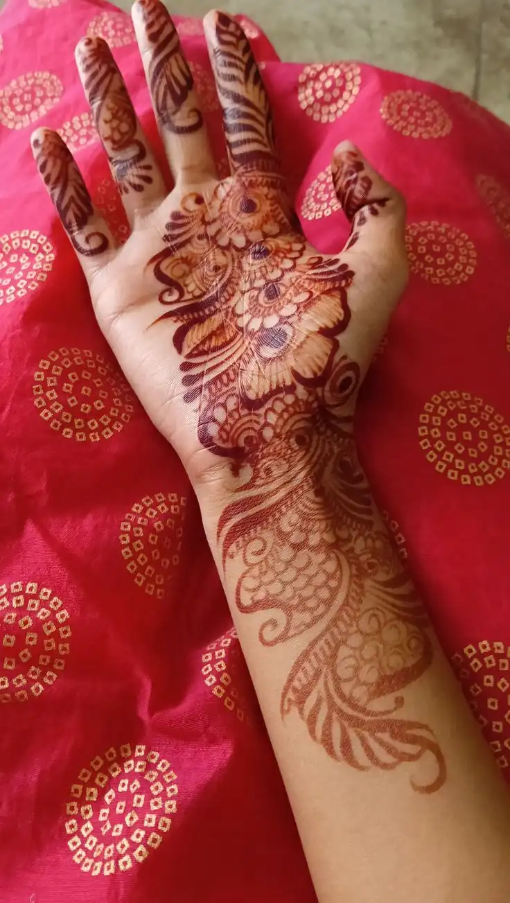 front hand mehndi photos
