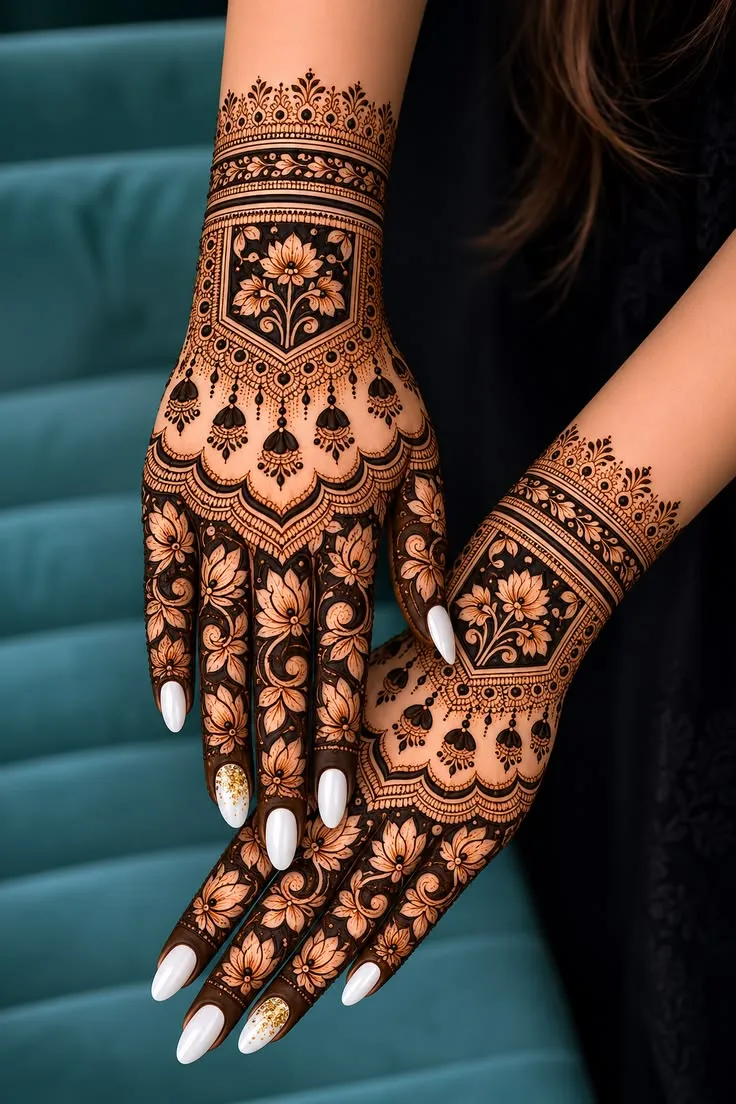 Full Hand Mehndi Design