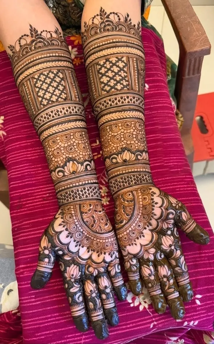 Full Hand Mehndi Design Dp