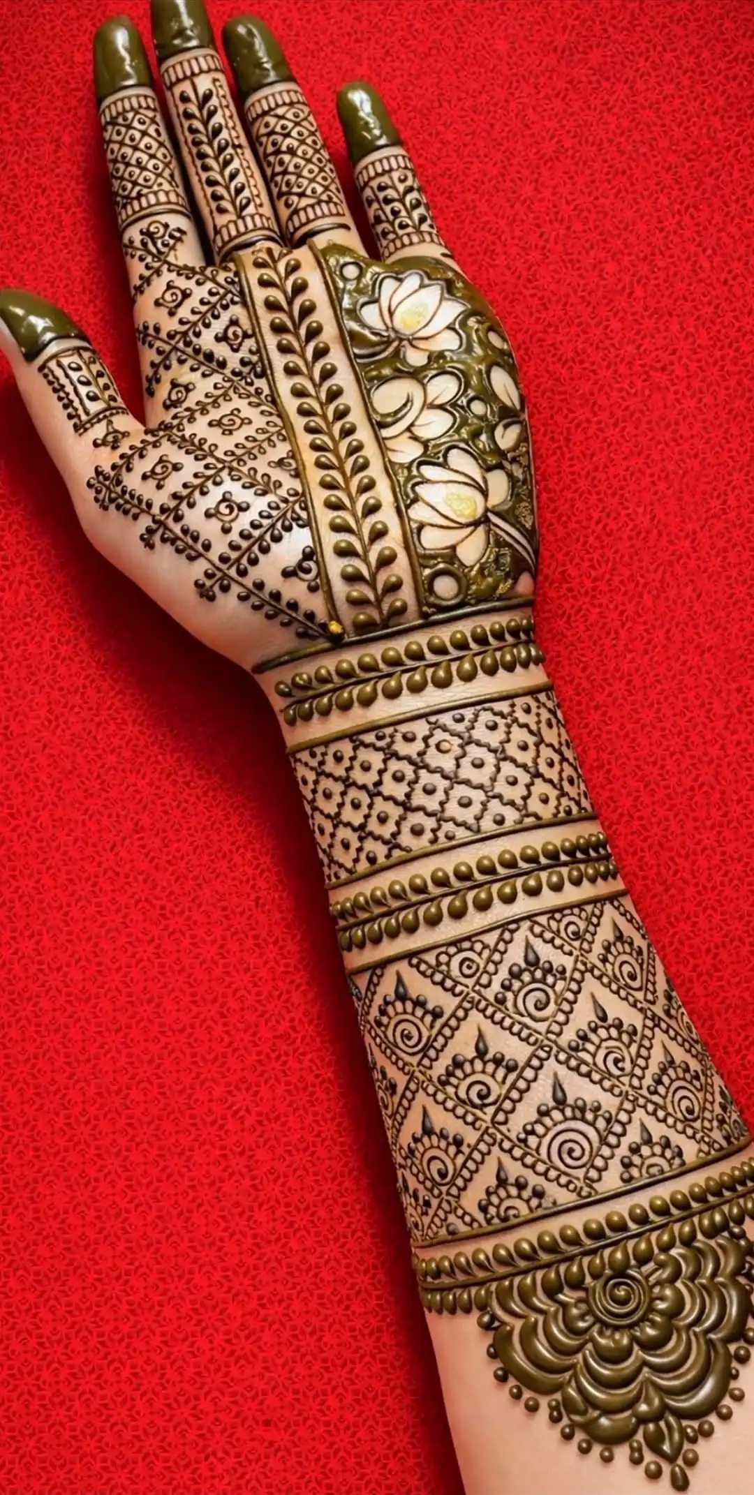 full hand mehndi design easy and beautiful