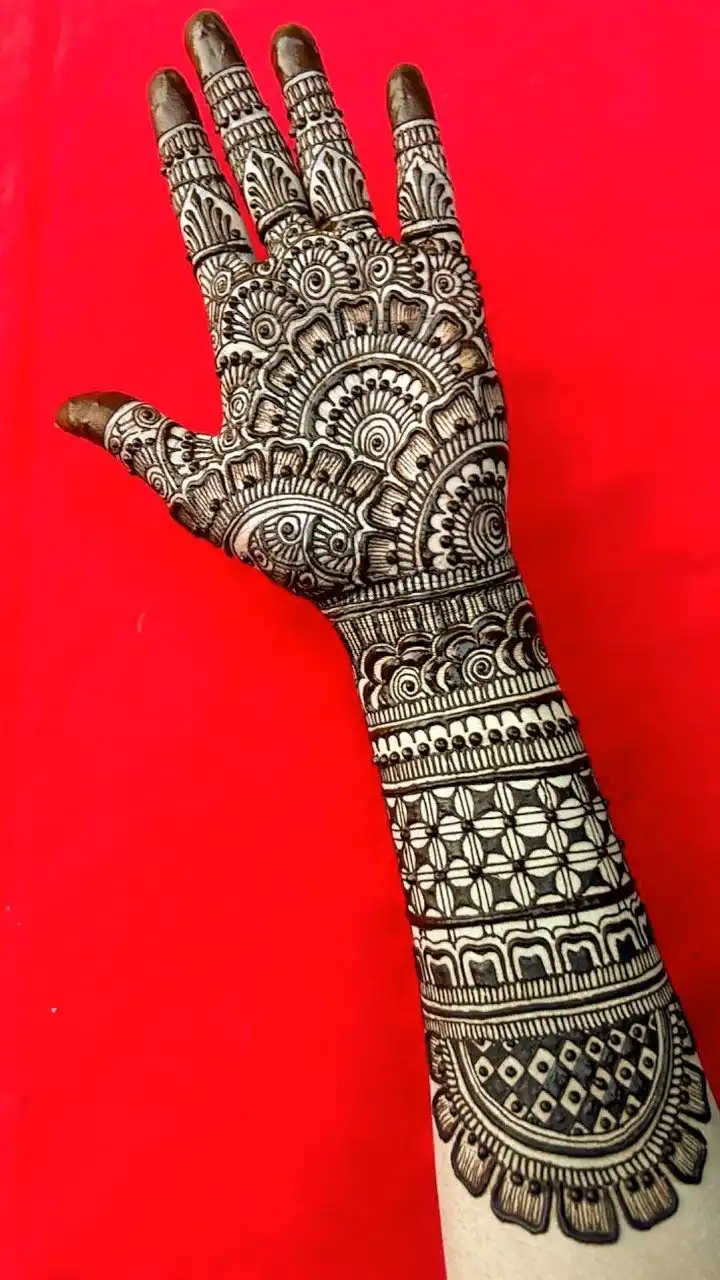 full hand mehndi design new