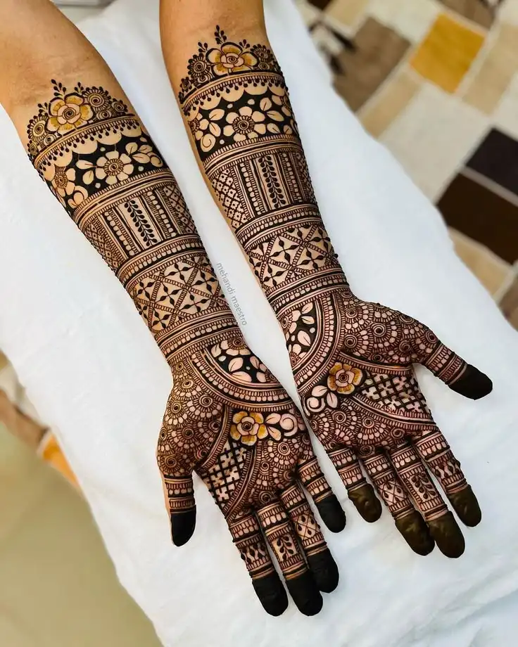 full hand mehndi design new