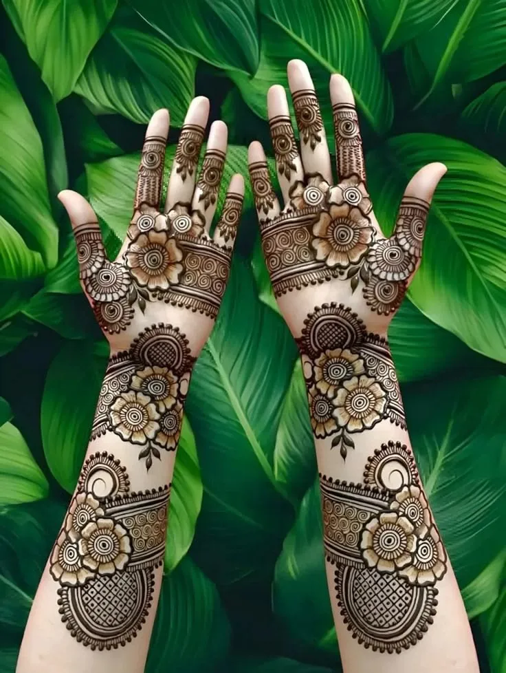 Full Hand Mehndi Design Profile Dp