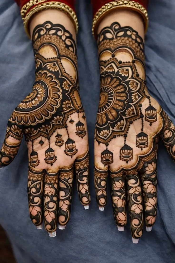 Full Hand Mehndi Design Profile Pic