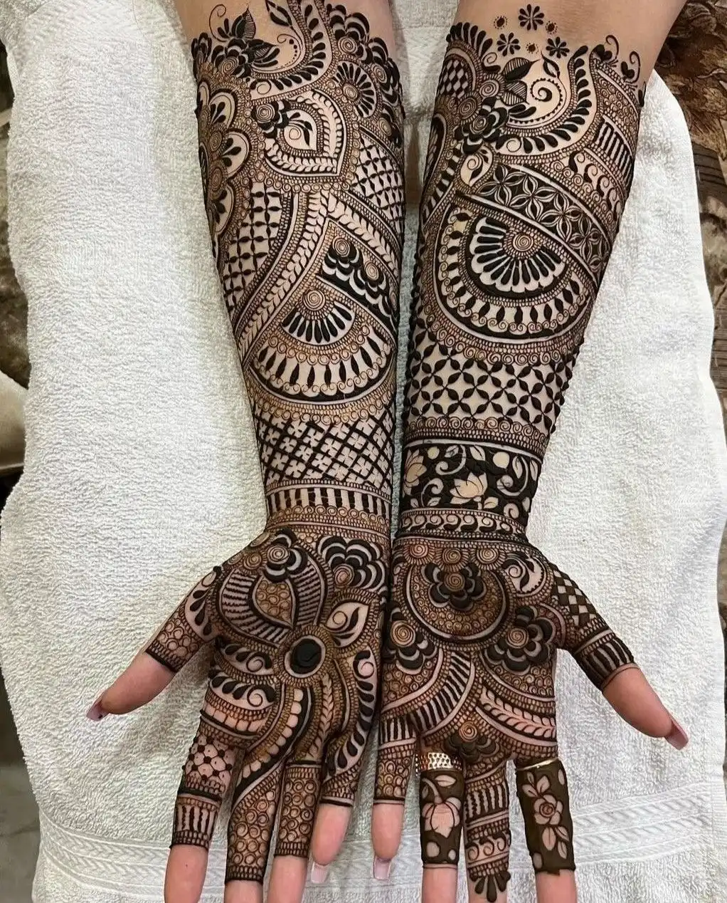 full hand mehndi designs images