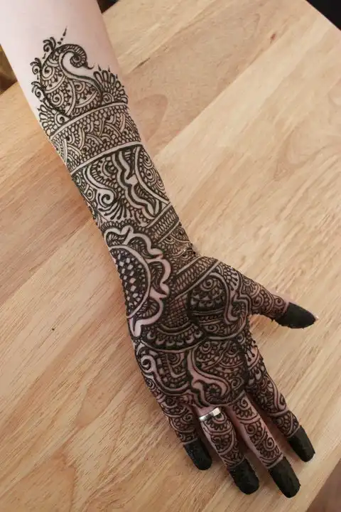 full hand mehndi designs photos