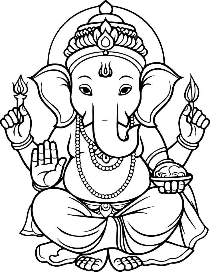 Ganesh Drawing Profile Photo