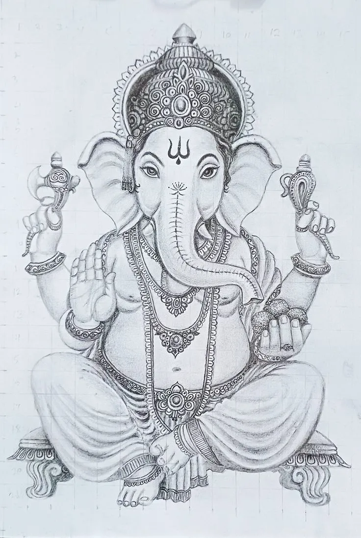 Ganesh Drawing Profile Pics