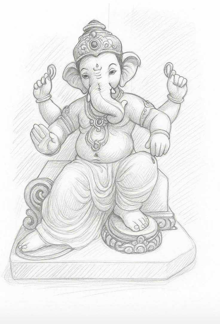 ganesh picture drawing ganesh picture drawing