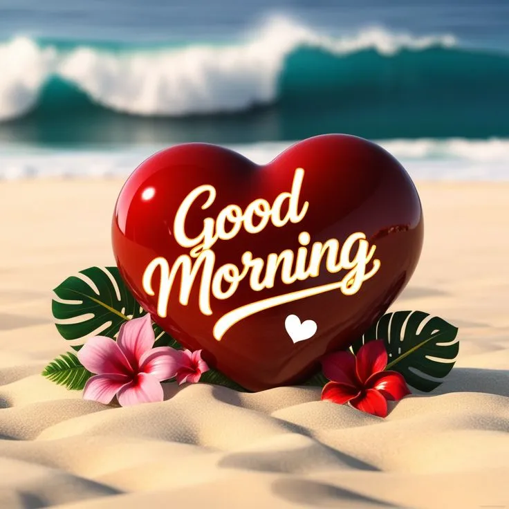 good morning heart image