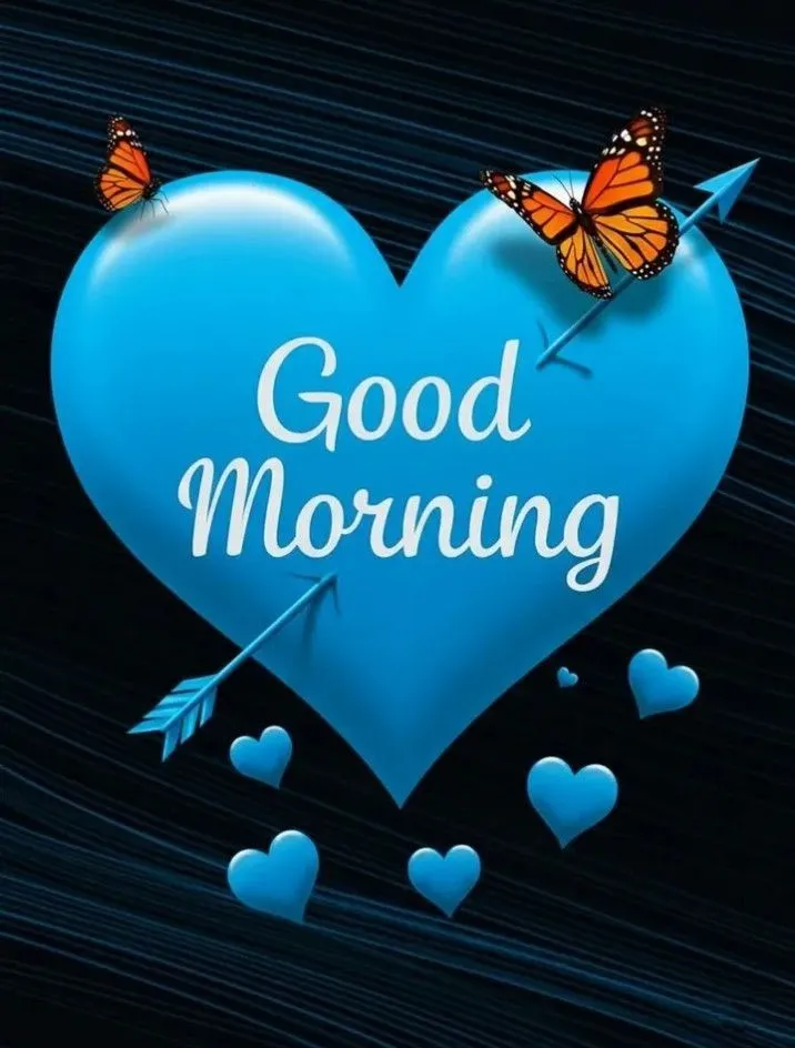 good morning heart touching image