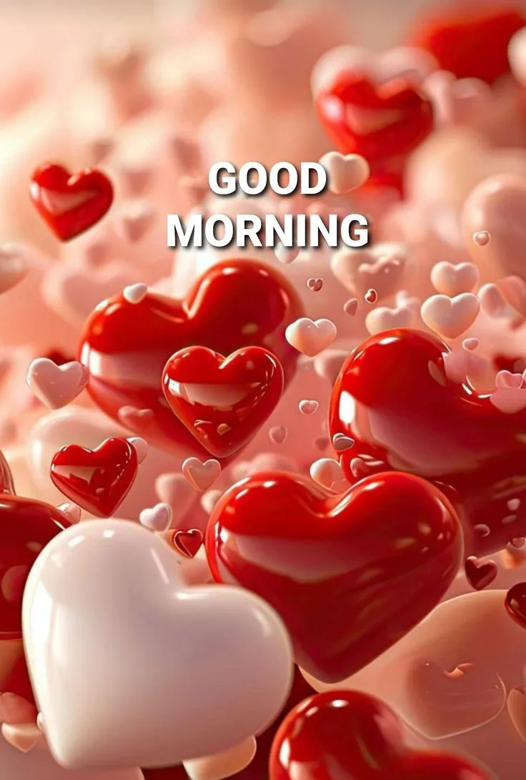 good morning heart touching image