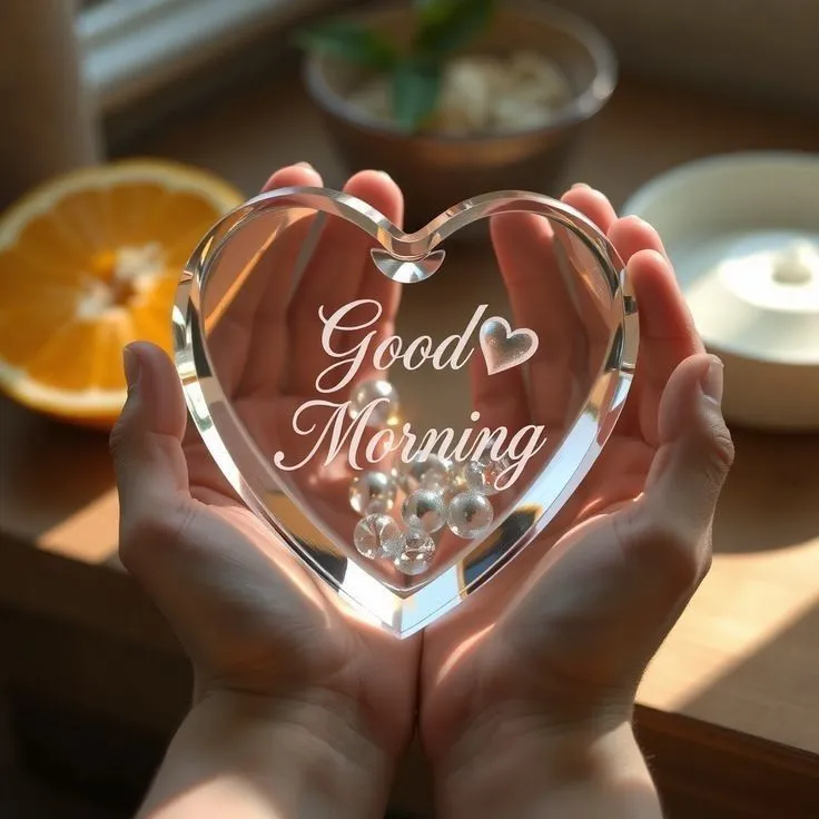 Good Morning Heart Touching Pic