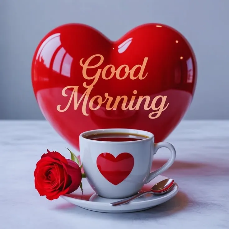 Good Mornings Heart Picture