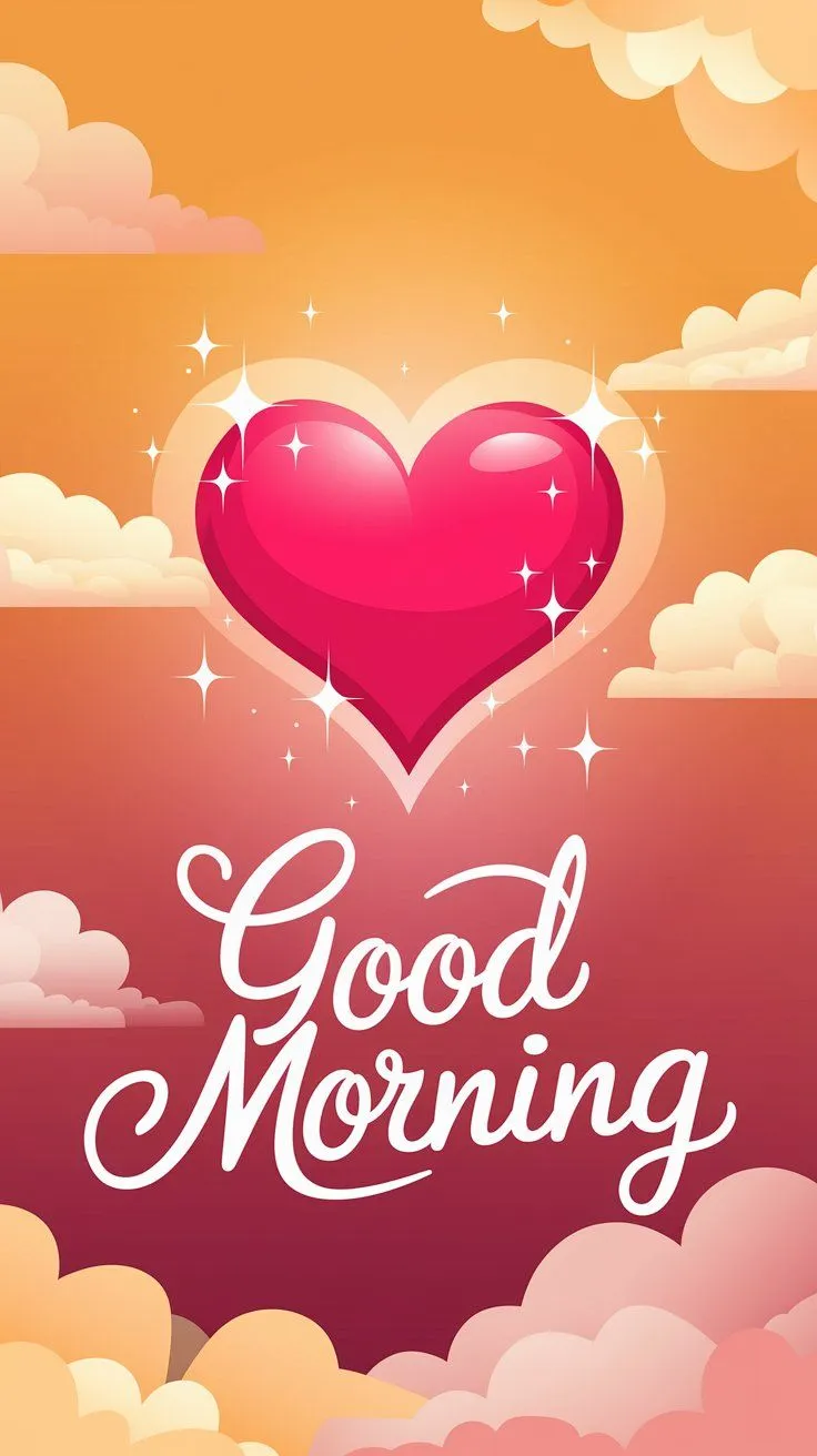heart touching good morning image