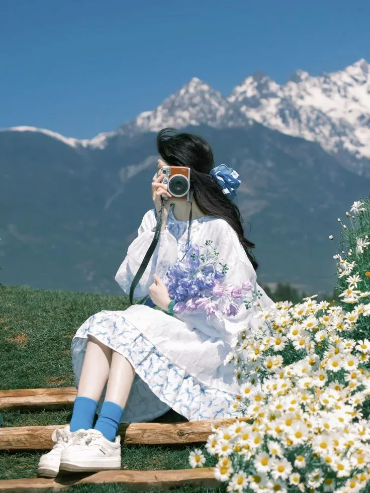 hidden face dp for girls