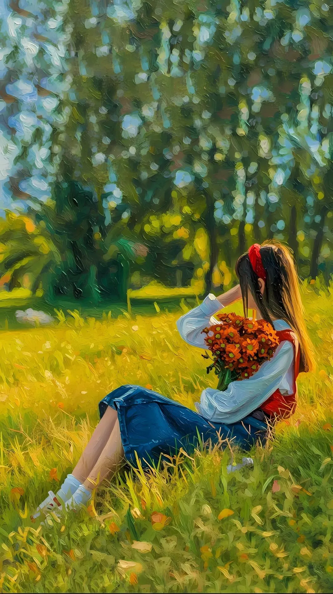 hidden face dp for girls