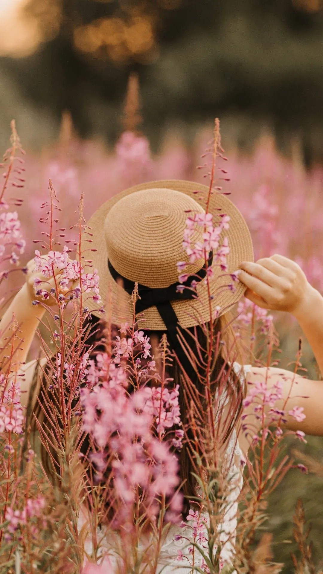 hidden face girl photo