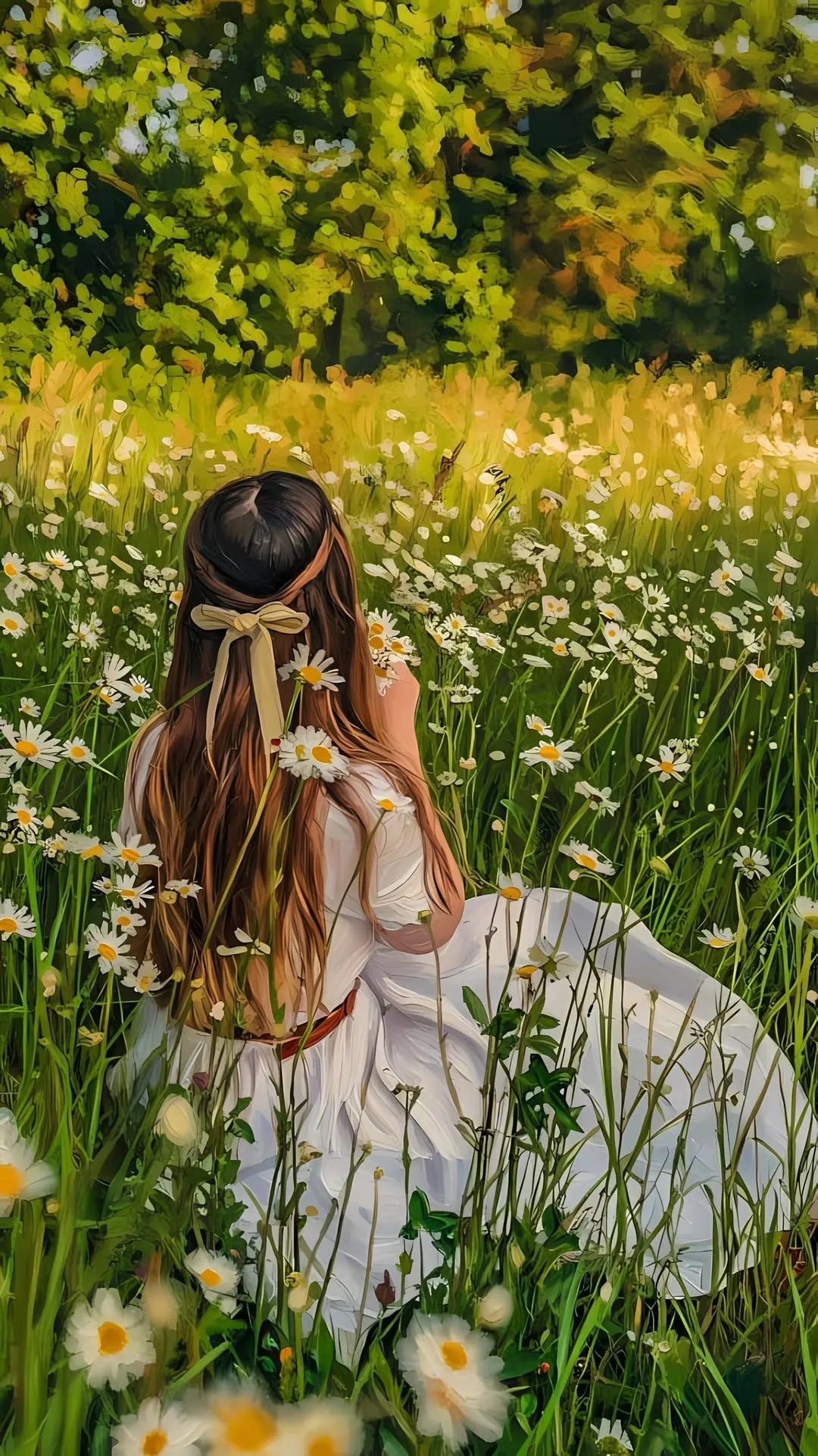 hidden face girl photo