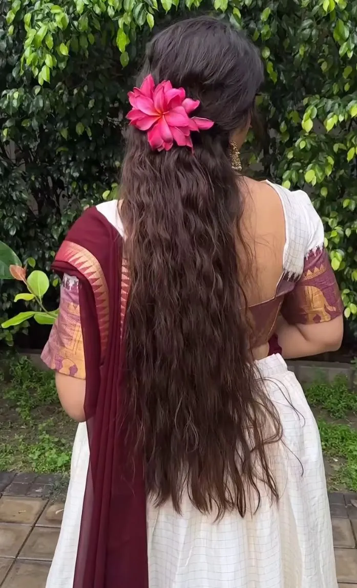 hidden face girl photo