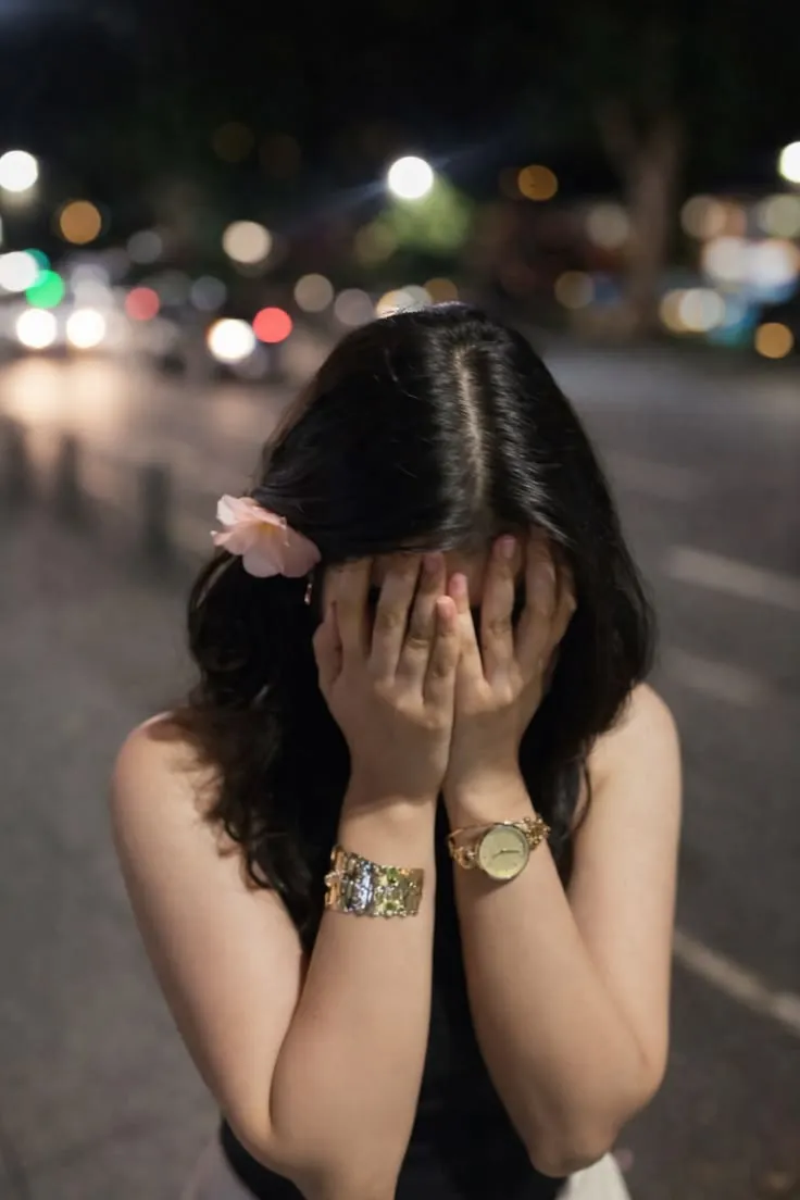 Hidden Face Dp For Girls