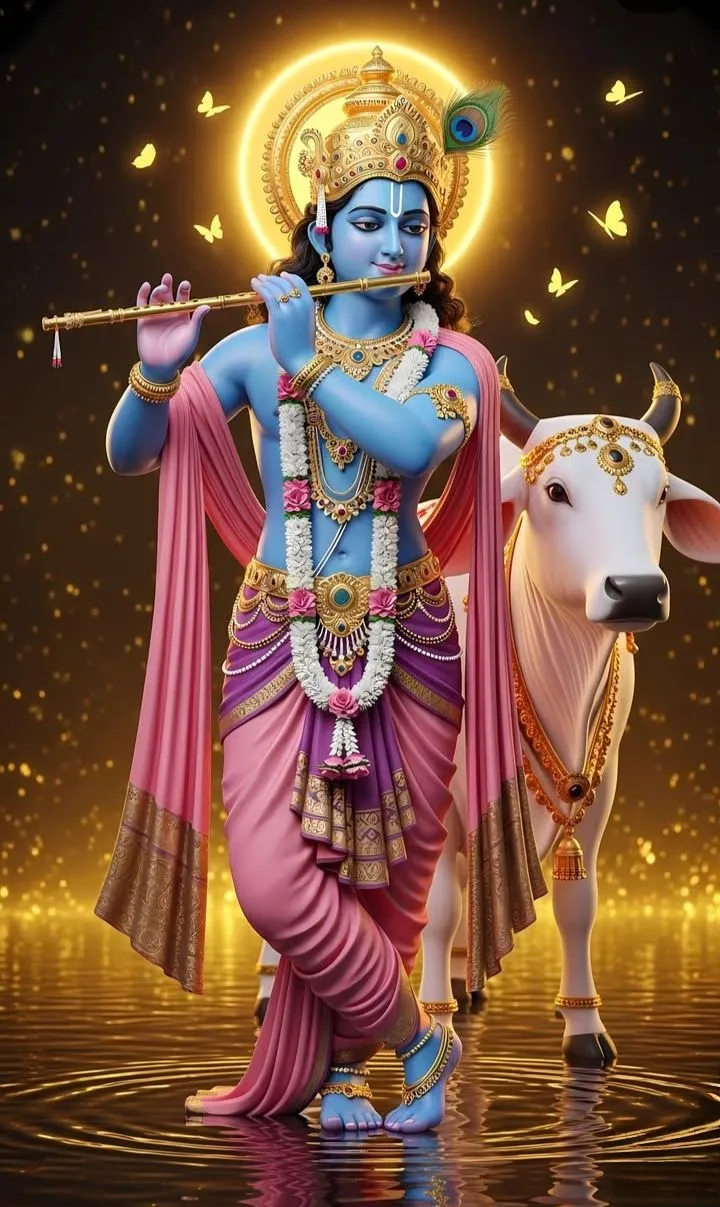 krishna with cow images krishna with cow images