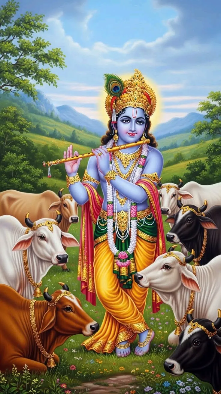 Krishna With Cow Pictures