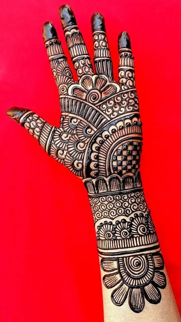 latest full hand mehndi designs photos