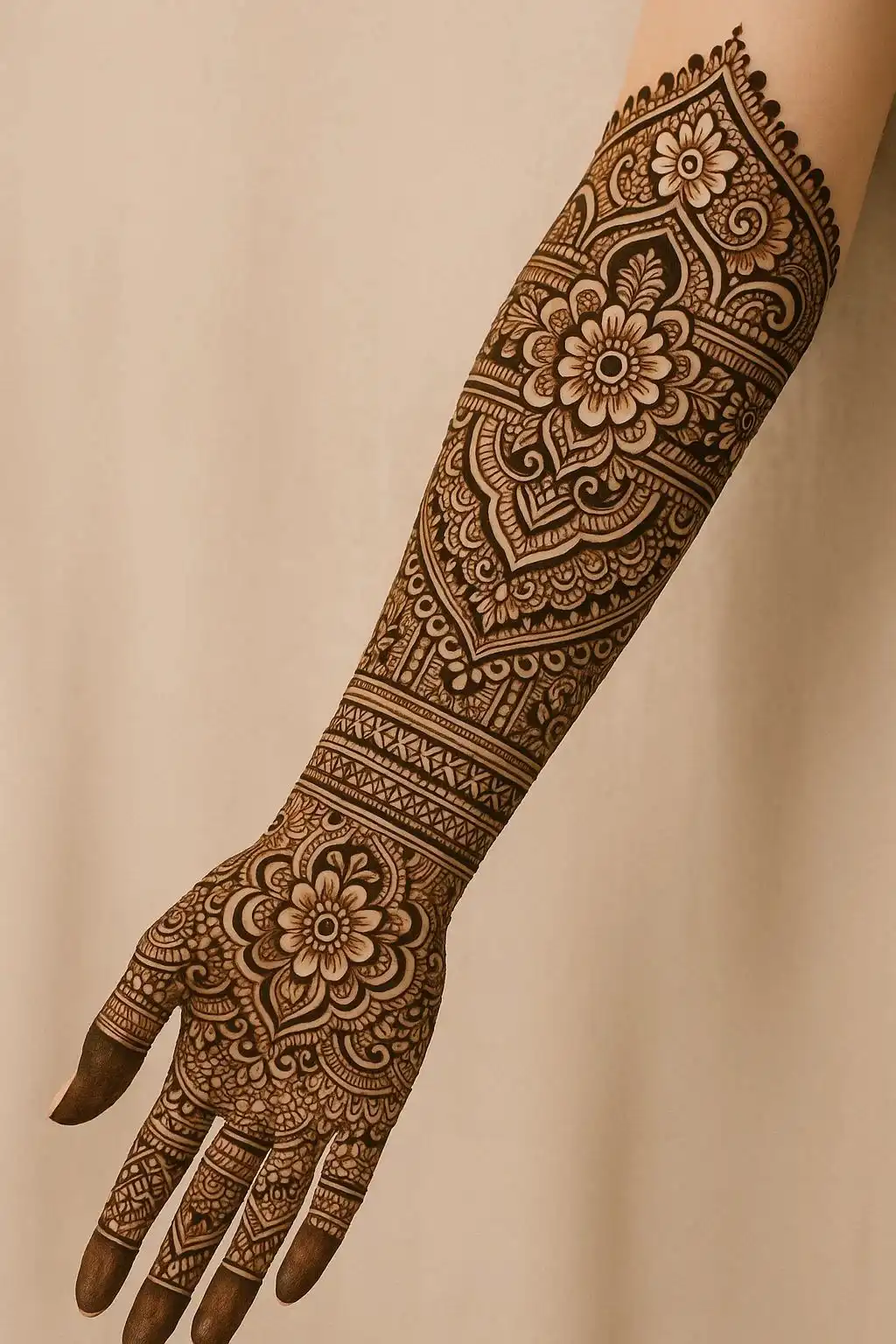 latest full hand mehndi designs pictures